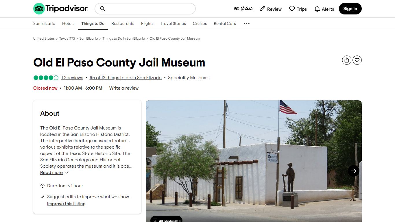 Old El Paso County Jail Museum - Tripadvisor